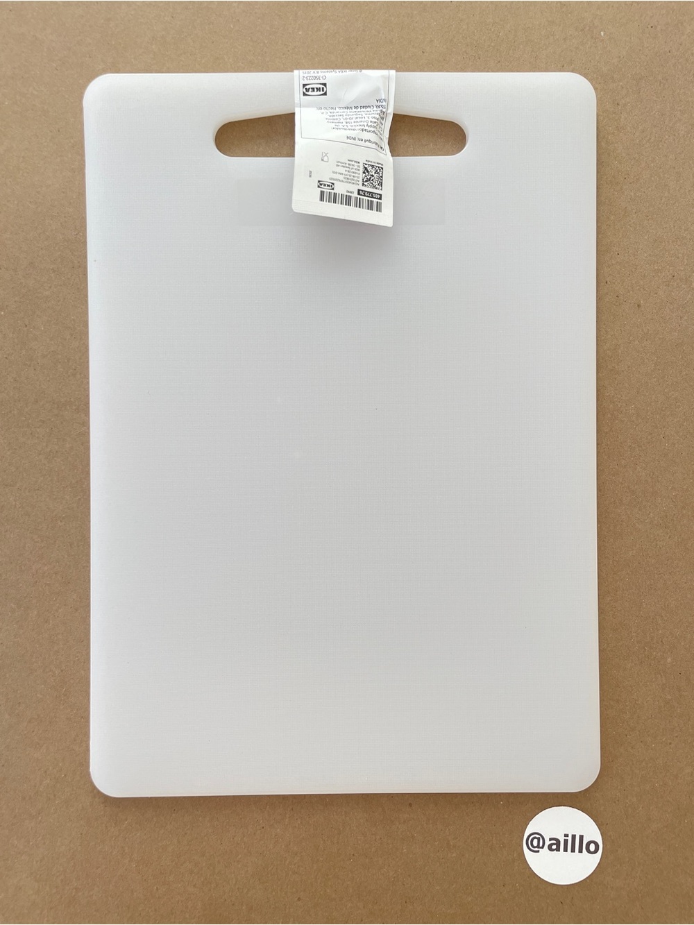 IKEA LEGITIM Cutting board, white